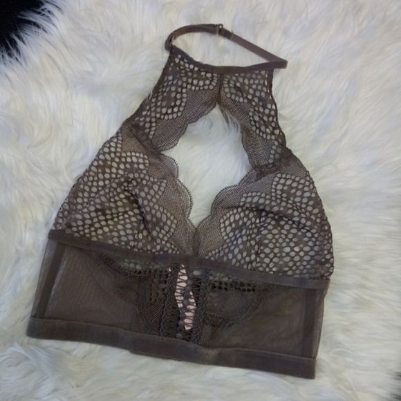 Victoria's Secret Other - NWT Victoria's Secret Mesh Halter Bralette